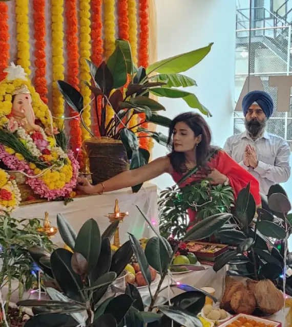 Ganesh Puja at Bangalore Regional Office